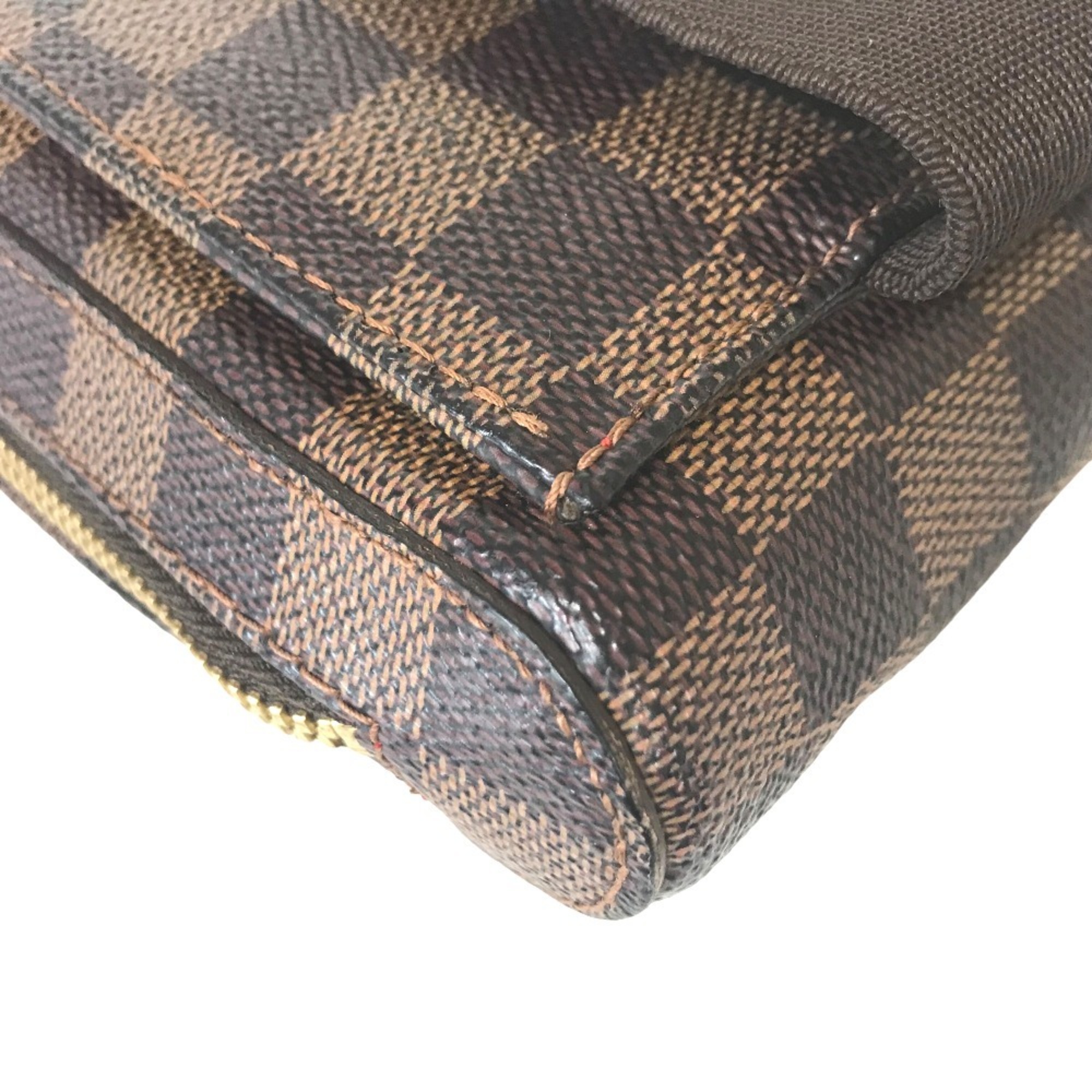 LOUIS VUITTON Louis Vuitton Geronimos Crossbody Bag Men's Damier Canvas Brown N51994