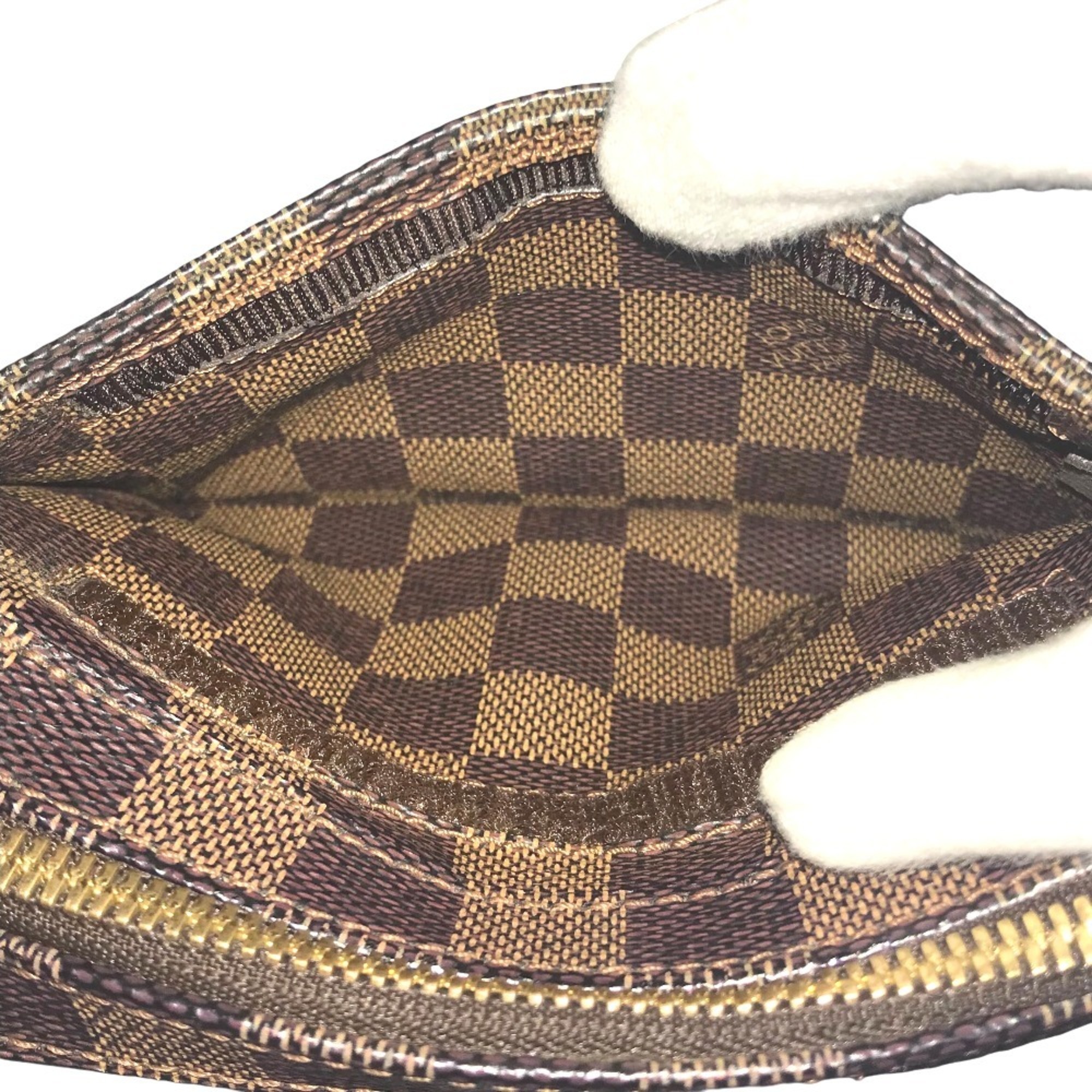 LOUIS VUITTON Louis Vuitton Geronimos Crossbody Bag Men's Damier Canvas Brown N51994