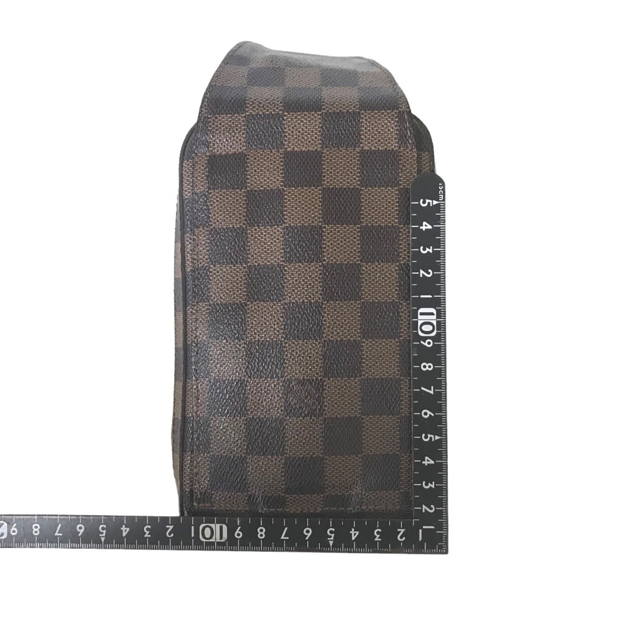 LOUIS VUITTON Louis Vuitton Geronimos Crossbody Bag Men's Damier Canvas Brown N51994