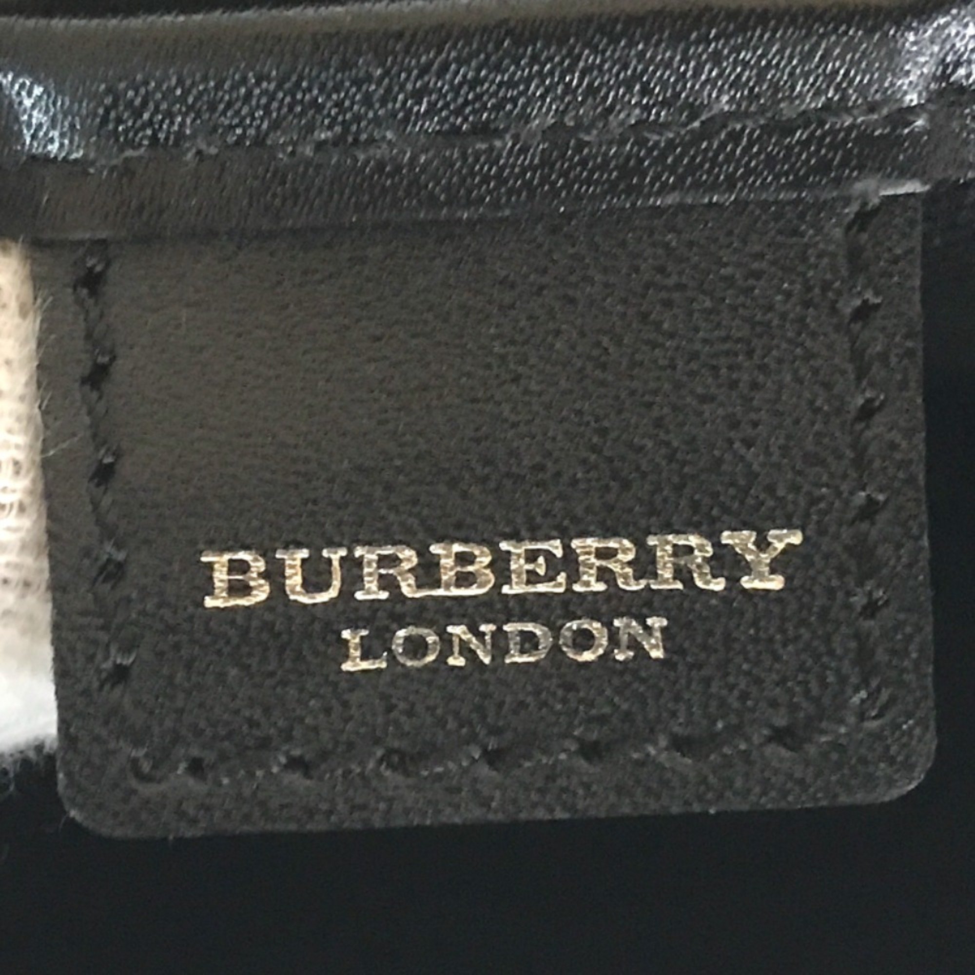 BURBERRY Nova Check Sling Bag Shoulder Women's Coated Canvas Beige Black T 04 02