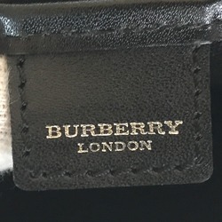 BURBERRY Nova Check Sling Bag Shoulder Women's Coated Canvas Beige Black T 04 02