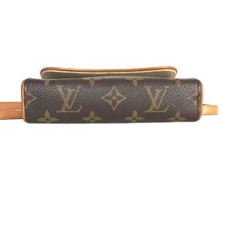 LOUIS VUITTON Louis Vuitton Pochette Florentine Crossbody Waist Bag Women's Monogram Canvas Brown M51855