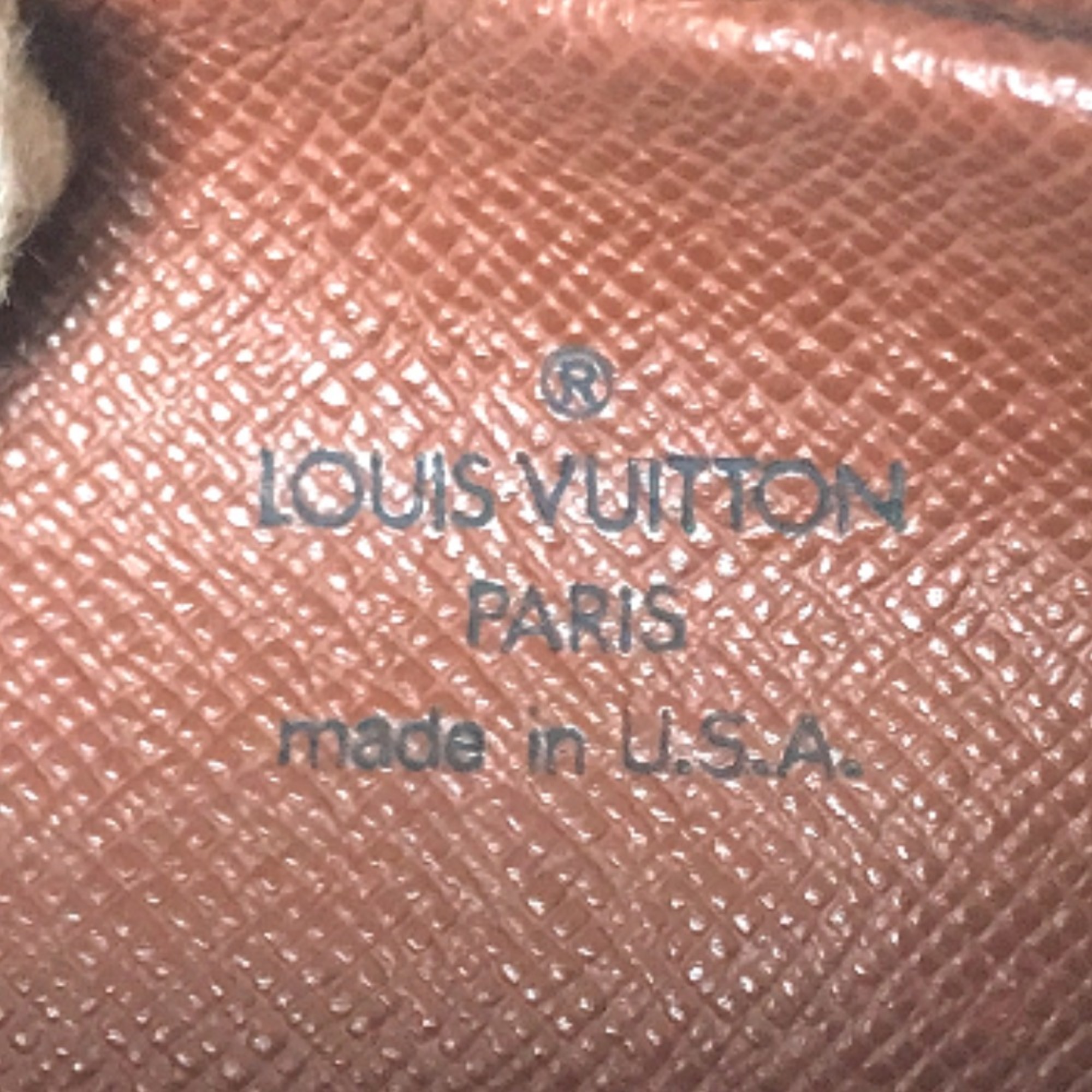 LOUIS VUITTON Louis Vuitton Danube Sling Bag Shoulder Women's Monogram Canvas Brown M45266