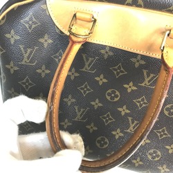 LOUIS VUITTON Deauville Tote Bag Handbag Women's Monogram Canvas Brown M47270