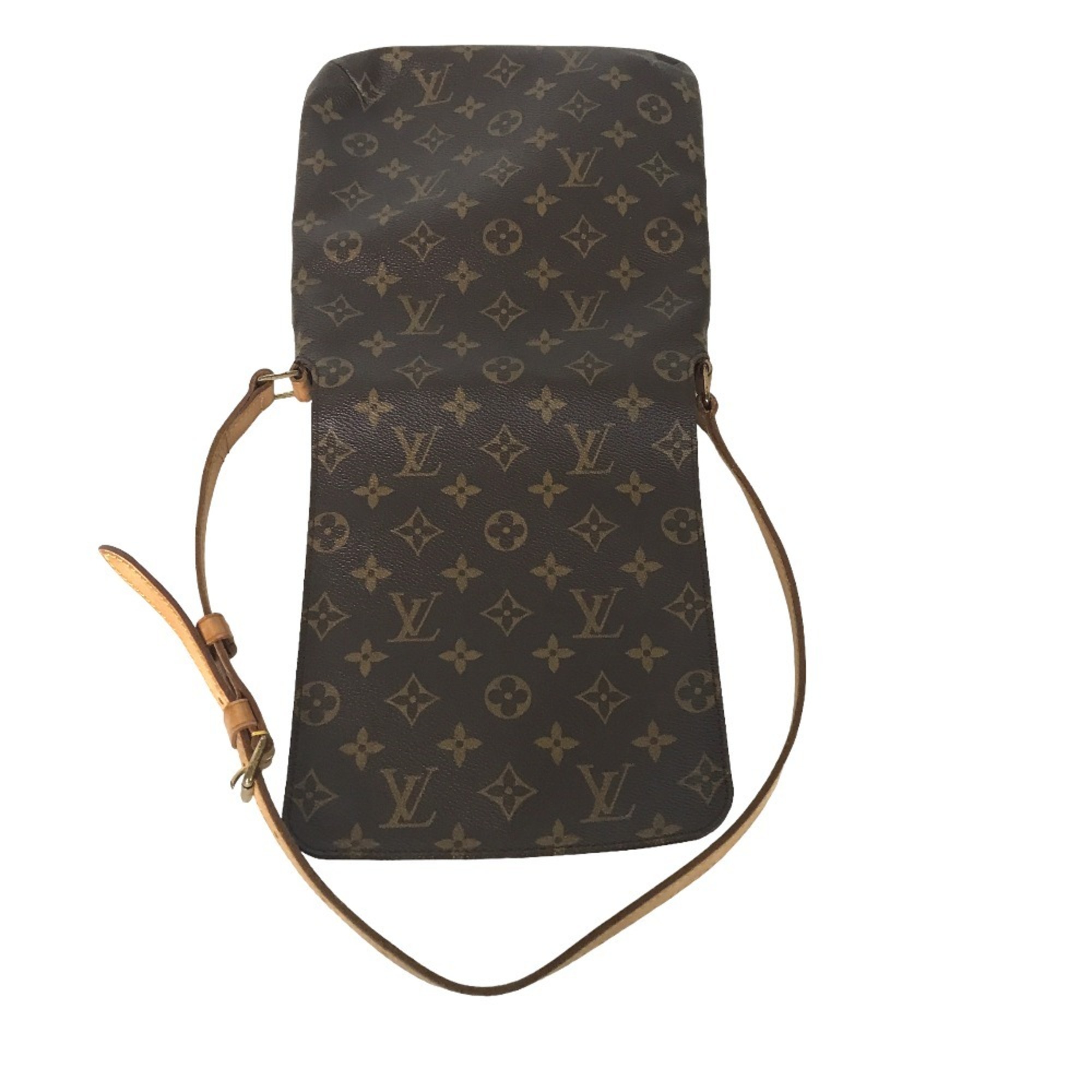 LOUIS VUITTON Musette Salsa Short Sling Bag Shoulder Women's Monogram Canvas Brown M51258