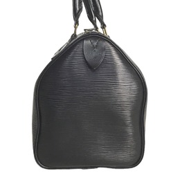 LOUIS VUITTON Louis Vuitton Speedy 30 Boston Bag Tote Men's Epi Leather Black M59022