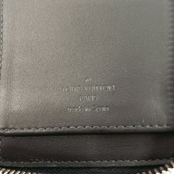 LOUIS VUITTON Louis Vuitton Zippy Wallet Vertical N62240 Long Damier Cobalt Black Men's