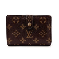 LOUIS VUITTON Louis Vuitton Portemonnay Bi-fold Wallet M61663 Monogram Canvas Brown Women's
