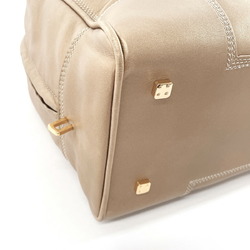 LOEWE Amazona 36 handbag leather gold ladies