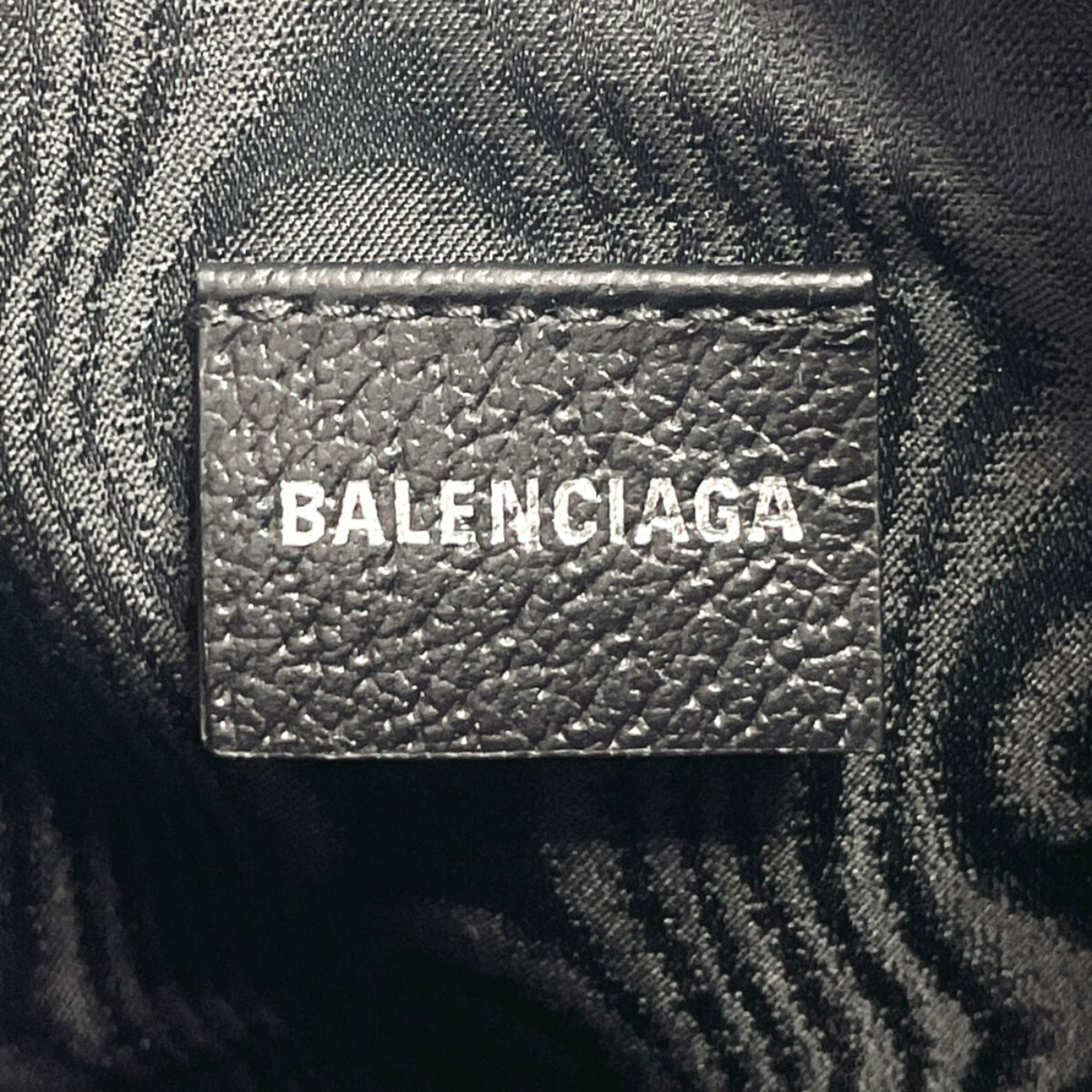BALENCIAGA x GUCCI collaboration The Hacker Project 680129 Shoulder bag Canvas/Leather Black Unisex