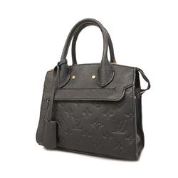 Louis Vuitton Handbag Monogram Empreinte Pont Neuf MINI M41743 Noir Ladies