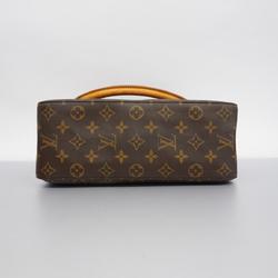 Louis Vuitton Shoulder Bag Monogram Looping GM M51145 Brown Ladies