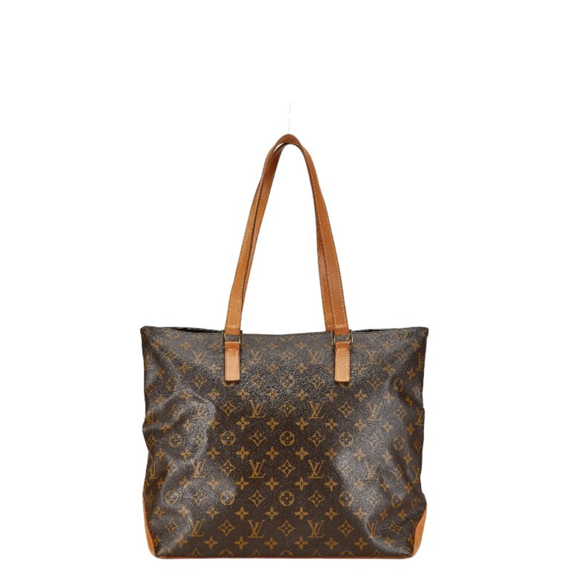 Louis Vuitton Monogram Caba Maison Tote Bag Shoulder M51151 Brown PVC Leather Women's LOUIS VUITTON