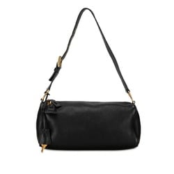 Prada handbag bag black leather women's PRADA