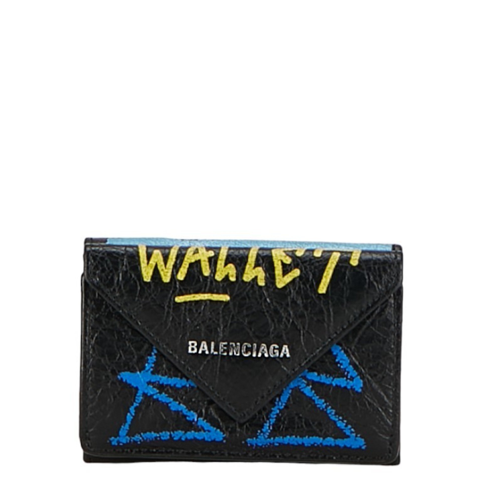 Balenciaga Paper Wallet Tri-fold Compact 391446 Women's BALENCIAGA