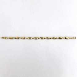 Christian Dior Bracelet Gold ec-20588 CD GP Chain Women's Retro
