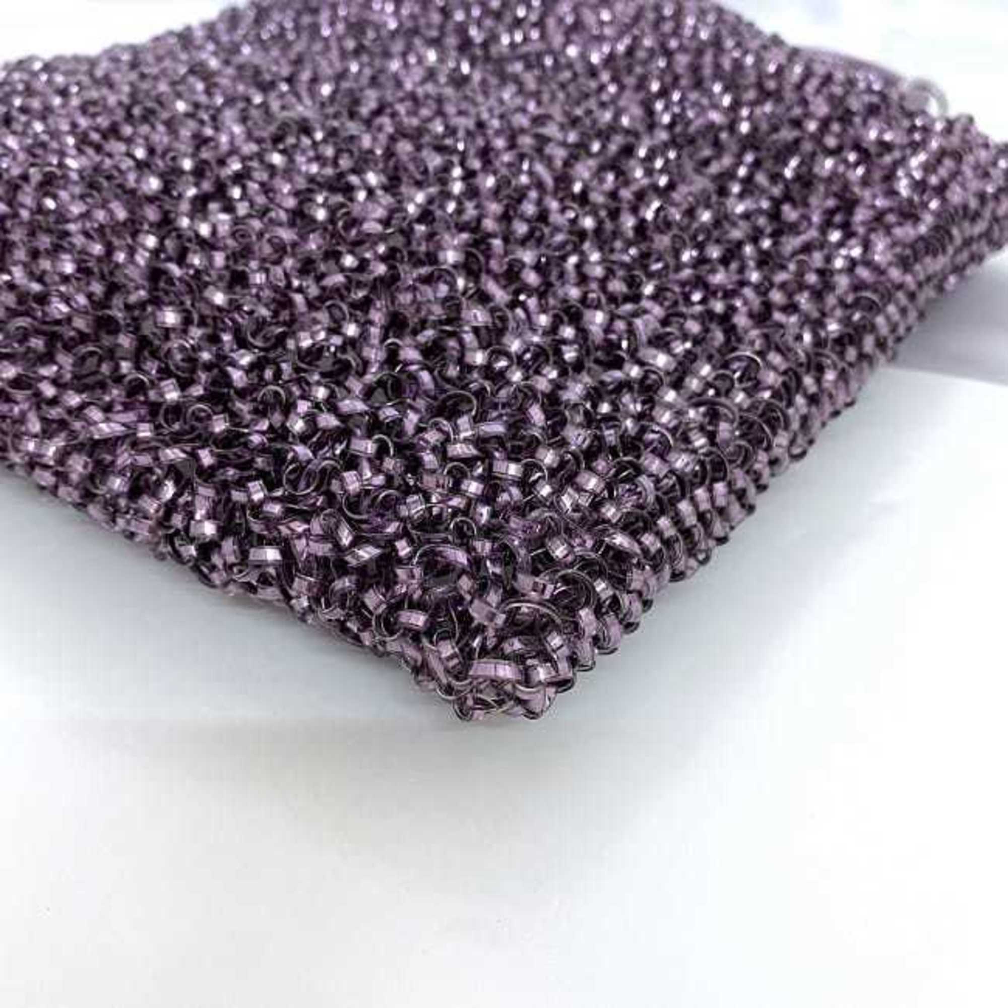 ANTEPRIMA Wire Handbag Purple ec-20542 PVC Tote Bag for Women Compact