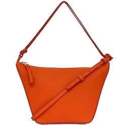 LOEWE 2-way bag Hammock Hobo Orange A538G13X01 f-20569 Handbag Shoulder Leather Compact Ladies