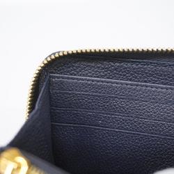 Louis Vuitton Long Wallet Monogram Empreinte Zippy M62121 Marine Rouge Ladies