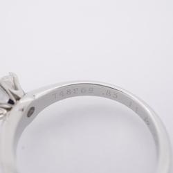 Tiffany Ring Solitaire 1PD Pt950 Platinum 0.83ct Ladies