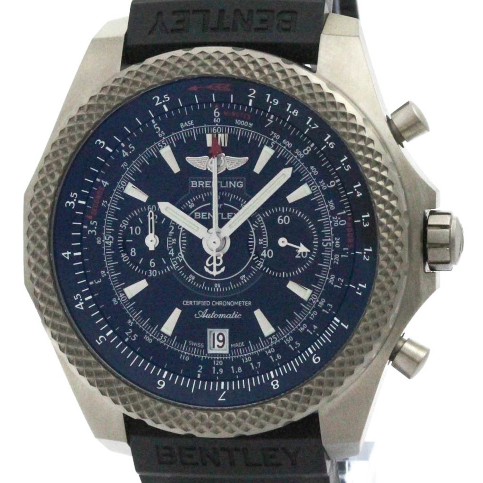 Polished BREITLING Bentley Super Sports Light Body Mens Watch E27365 BF571507