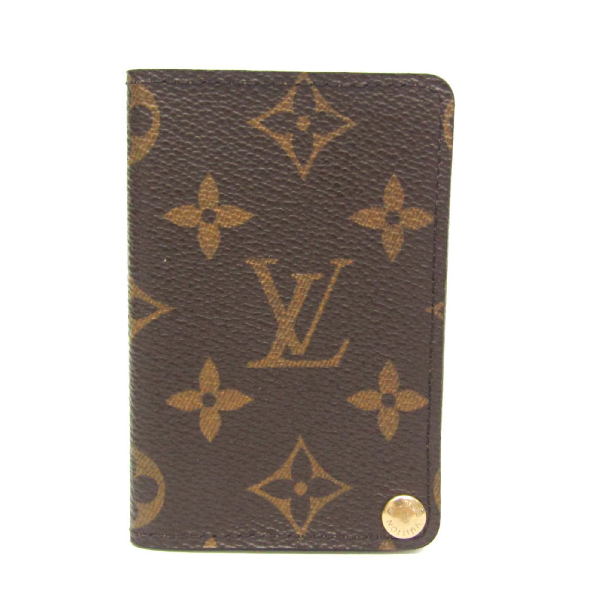 Louis Vuitton Monogram Porte Carte Credit  Pression M60937 Monogram Card Case Monogram