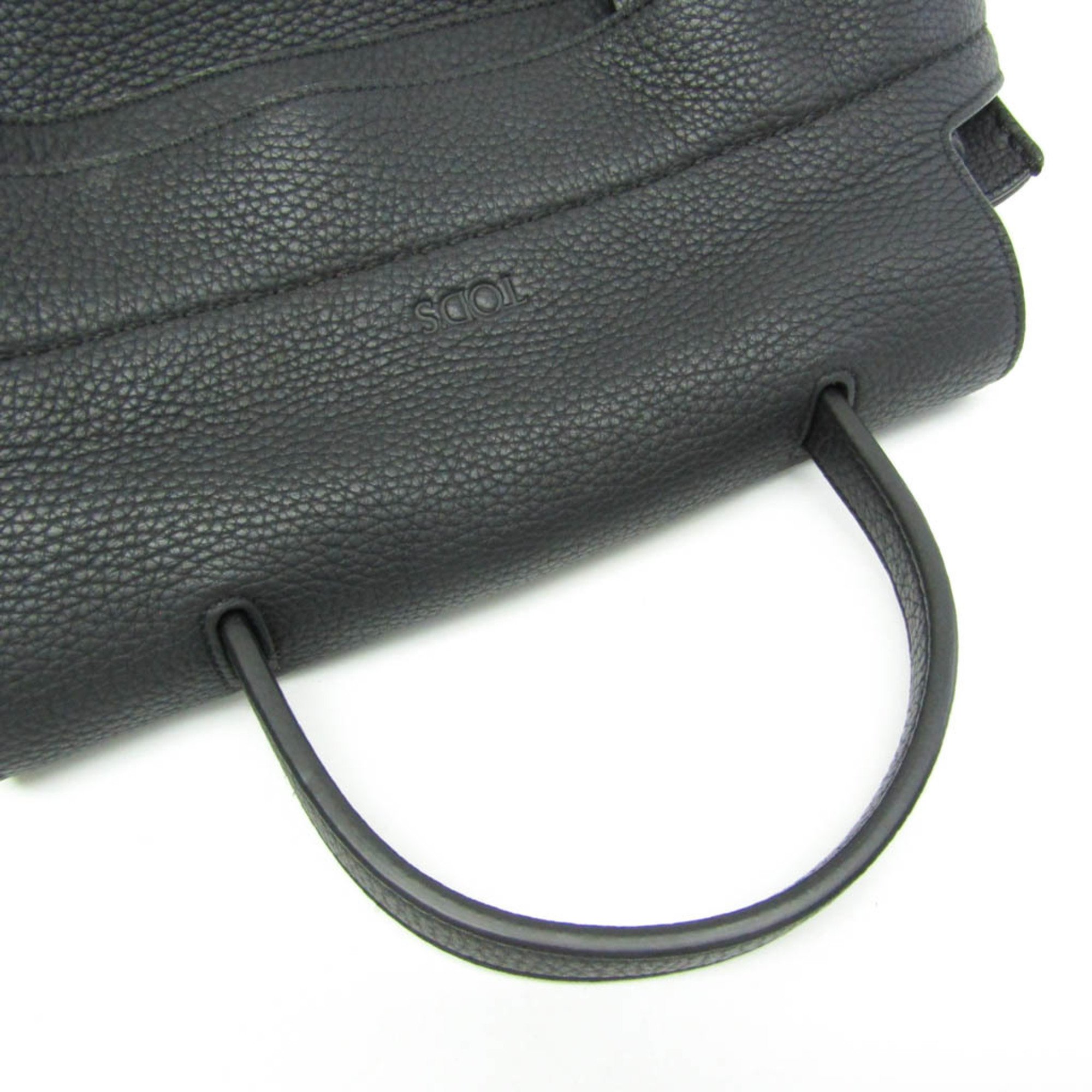 Tod's Wave Women's Leather Backpack,Shoulder Bag Black