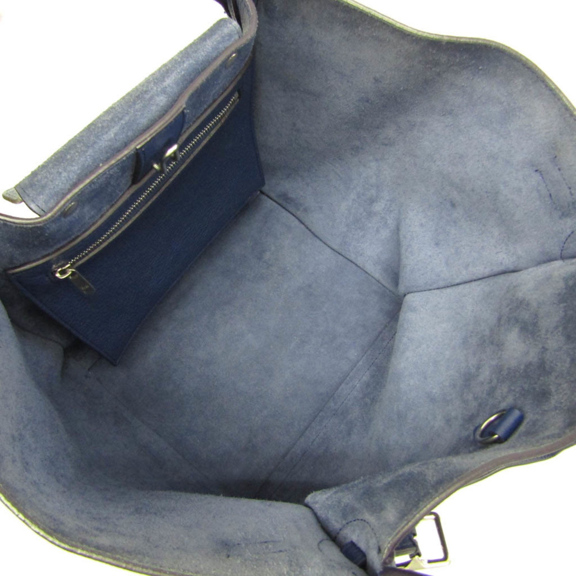 Celine Big Bag Small 183313 Women's Leather Handbag,Shoulder Bag Navy