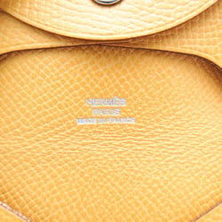 Hermes Bastia Women,Men Epsom Leather Coin Purse/coin Case Yellow
