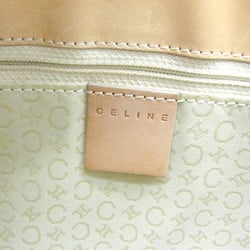 Celine C Macadam Women's Leather Shoulder Bag Beige