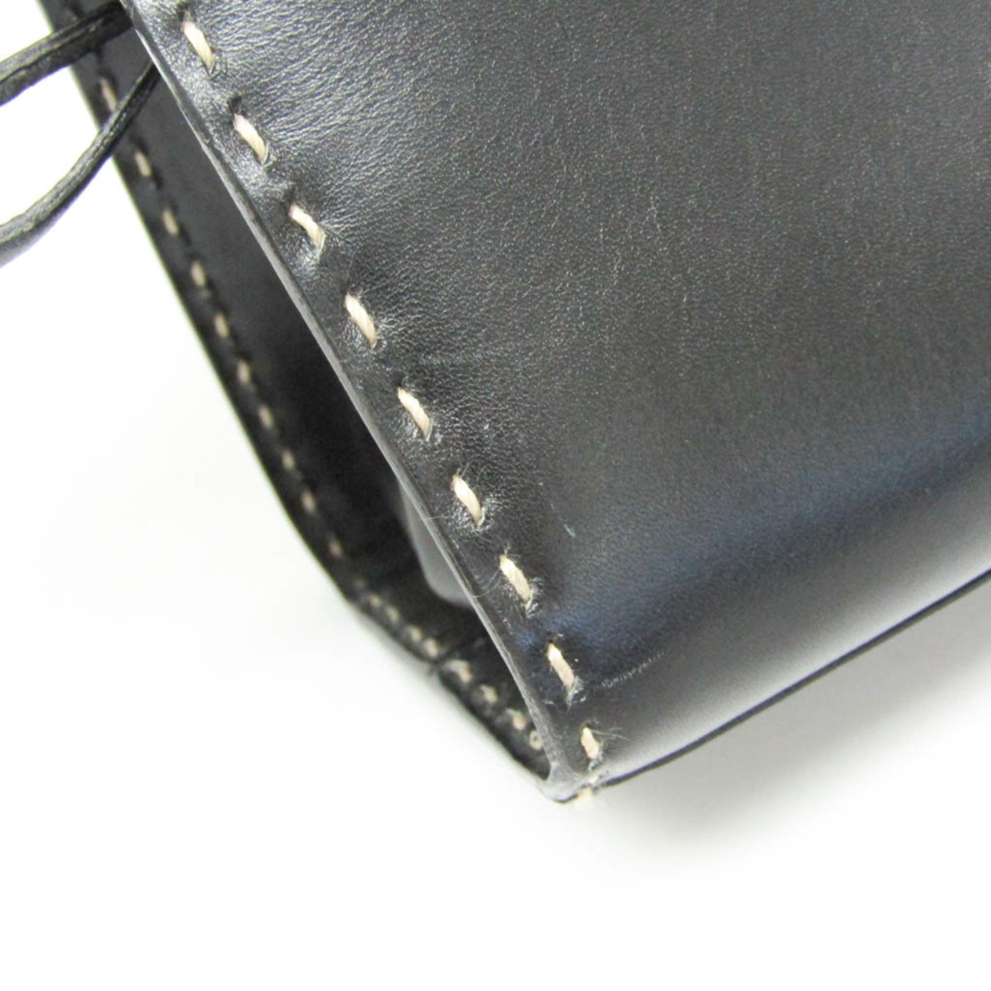 Gucci 005 0847 Women's Leather Handbag Black