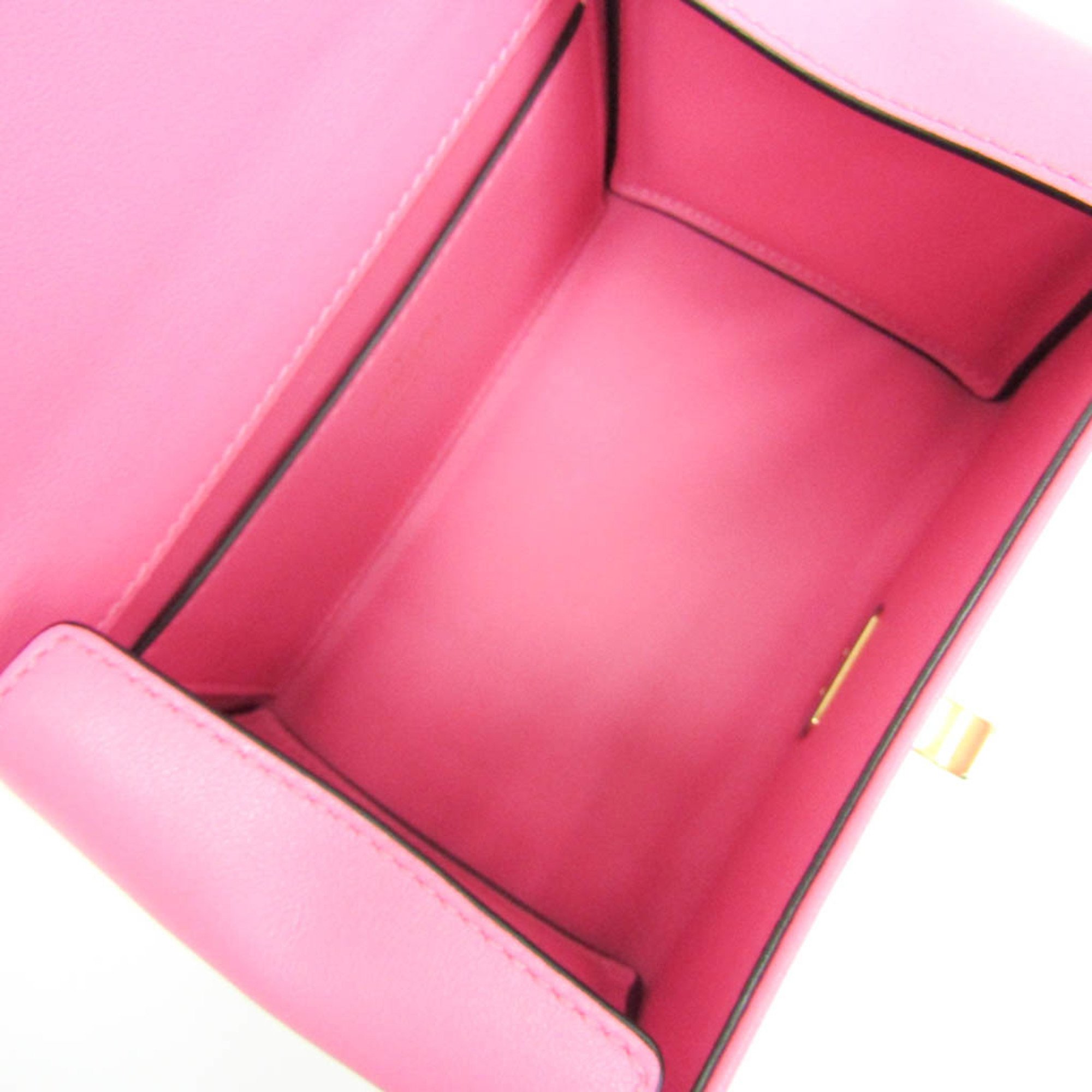 Valentino Garavani Vlogo Signature XW2B0K29ZXL Women's Leather Handbag,Shoulder Bag Pink