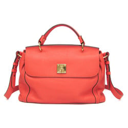 MCM MWS1SFC48RC001 Women's Leather Handbag,Shoulder Bag Salmon Pink
