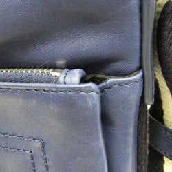 Bally TUSTON SM Men's Leather Shoulder Bag Navy