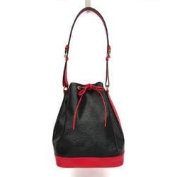 Louis Vuitton Epi Noe M44017 Women's Shoulder Bag Bicolor,Castilian Red,Noir