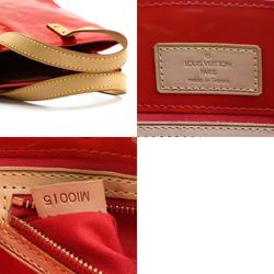 Louis Vuitton LOUIS VUITTON Handbag Monogram Vernis Reed PM Rouge Women's M91088 a0202