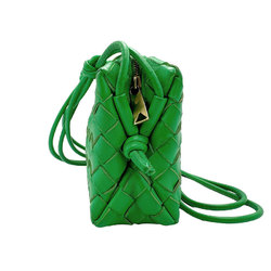 BOTTEGA VENETA Shoulder Bag Intrecciato Leather Green Women's z1553