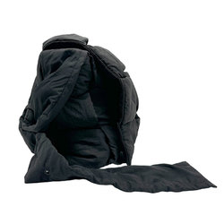 BOTTEGA VENETA Shoulder Bag Padded Tech Cassette Nylon Black Men's Women's z1541