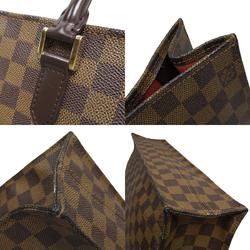 Louis Vuitton LOUIS VUITTON Handbag Damier Sac Plat Canvas Brown Men's N51140 w0477a