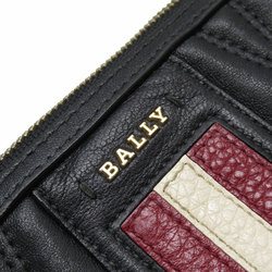 BALLY Shoulder bag Leather Black Gold Women's w0445f