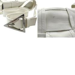 BOTTEGA VENETA Shoulder Bag Cassette Leather Off-White Women's z1561