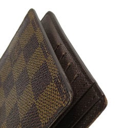 Louis Vuitton LOUIS VUITTON Bi-fold Wallet Damier Portefeuille Marco Canvas Brown Men's w0522j