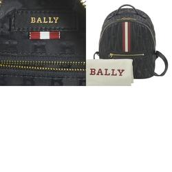 BALLY Backpack Leather Black Women's h30338f