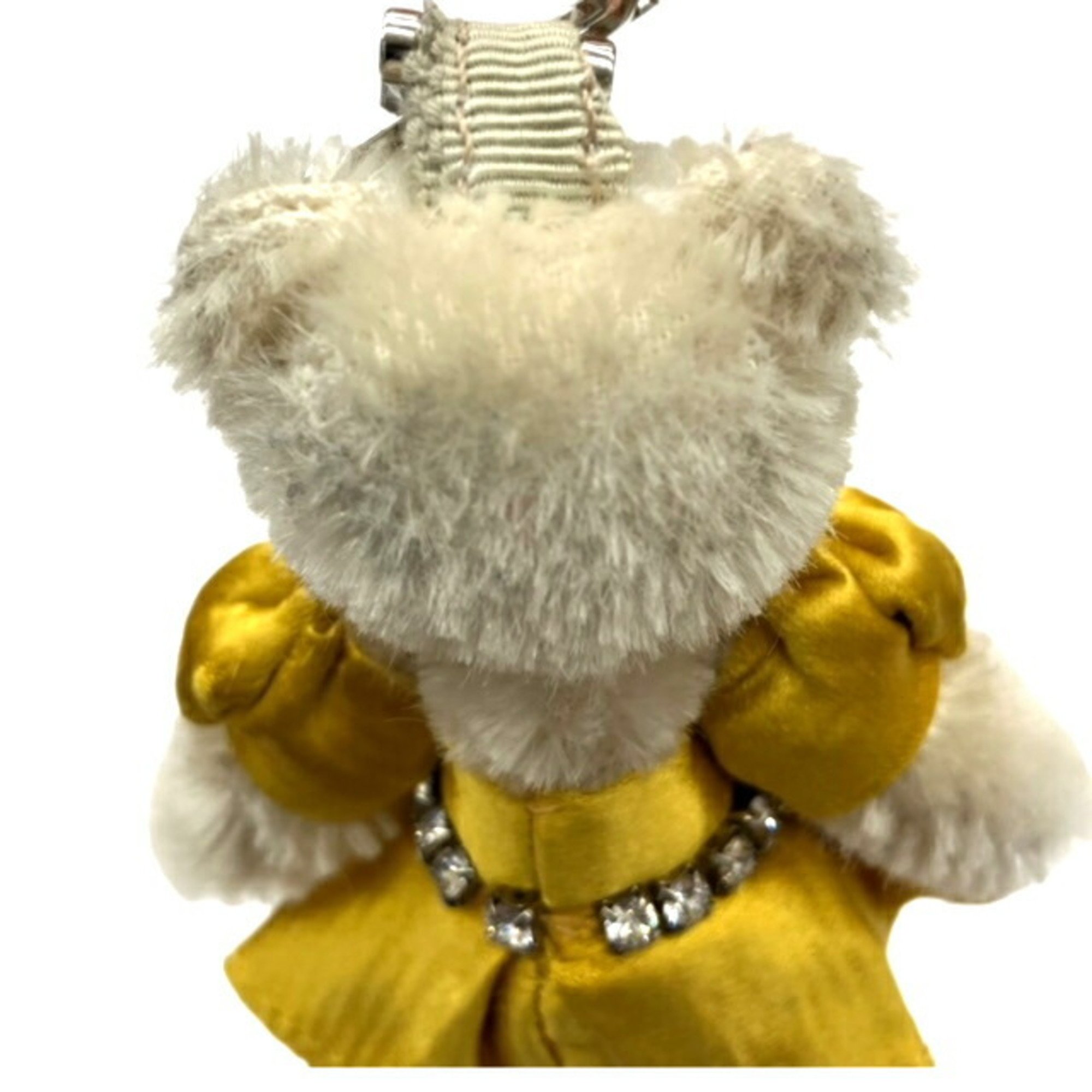 PRADA Bear Keychain 1T0026 Yellow Dress