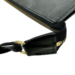 LOUIS VUITTON Pochette Accessory Pouch M52942 AR0051 Epi Leather Black Noir Women's