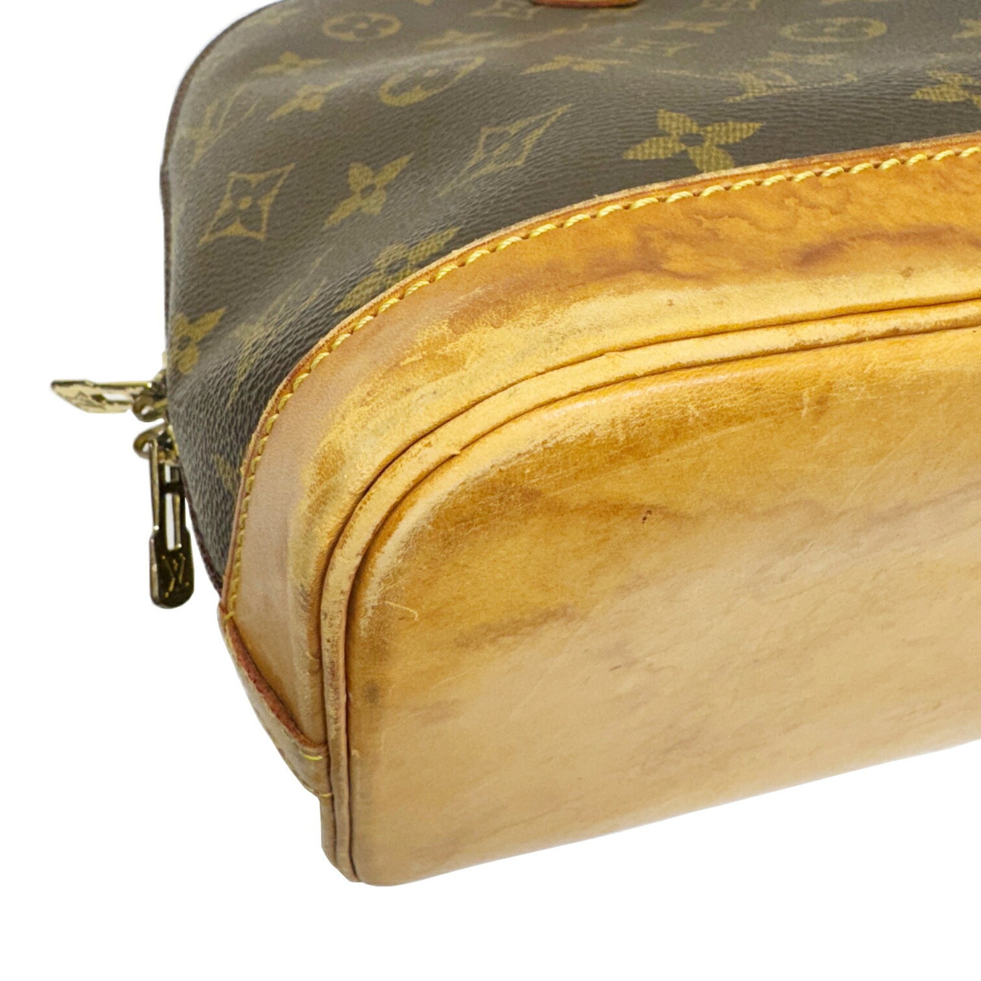 Louis Vuitton Alma PM Brown Monogram M53151 BA0040 Handbag for Women