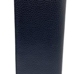 LOUIS VUITTON Louis Vuitton Portefeuille Brazza Long Wallet Aerogram Leather Black M69980 Coin Purse Included Men's Women's