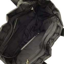 CHANEL New Travel Line Tote PM A20457 Bag Black Nylon Jacquard Coco Mark CC Handbag Women's Men's