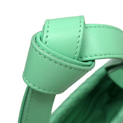 BOTTEGA VENETA Shoulder Bag Intrecciato Leather Light Green Women's w0455j