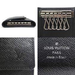 Louis Vuitton LOUIS VUITTON Key Case Taiga Multicle 6 Ardoise Men's M60532 h30353f